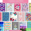 KIT ESCOLAR TOTAL KIDS 42 ITENS + MOCHILA| EKKO SCHOOL+