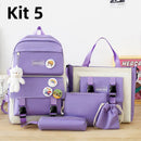 School Pro Set – Kit Completo com 5 Bolsas e Mochila | EKKO SCHOOL+