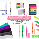 KIT ESCOLAR TOTAL KIDS 42 ITENS + MOCHILA| EKKO SCHOOL+