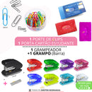 KIT ESCOLAR TOTAL KIDS 42 ITENS + MOCHILA| EKKO SCHOOL+